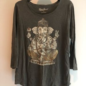 Lucky brand graphic t shirt